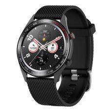  Diamond Silikon Armband F&ouml;r Smartwatch - Svart (22mm) - Teknikhallen.se