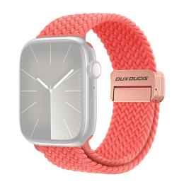 DUX DUCIS DUX DUCIS Apple Watch 38/40/41 Armband Flätat Rosa - Teknikhallen.se