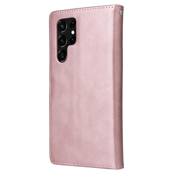 Bild 3,  Samsung Galaxy S22 Ultra Fodral 2in1 Magnet Roséguld - Teknikhallen.se