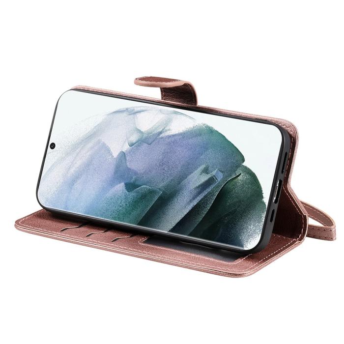 Bild 6,  Samsung Galaxy S22 Ultra Fodral 2in1 Magnet Roséguld - Teknikhallen.se