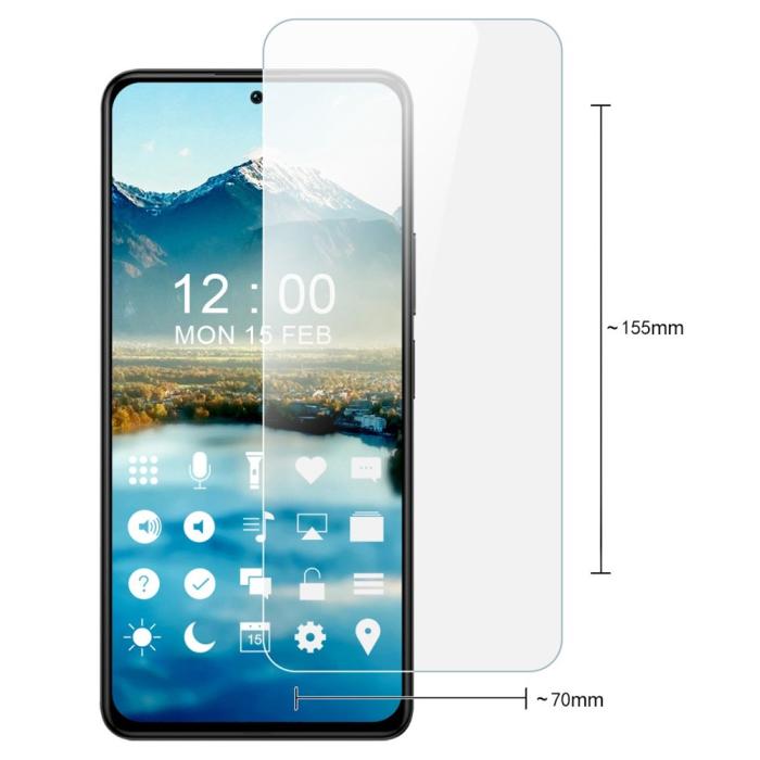 Bild 5, IMAK IMAK OnePlus Nord CE 2 Lite 5G Skärmskydd ARM Series Transparent - Teknikhallen.se