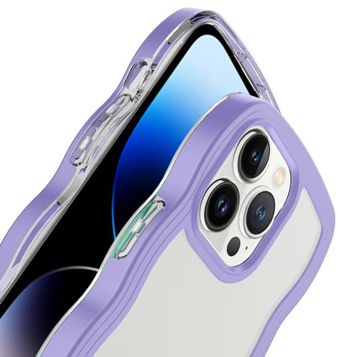 Bild 6,  iPhone 14 Pro Max Skal Wavy Hybrid Vit - Teknikhallen.se