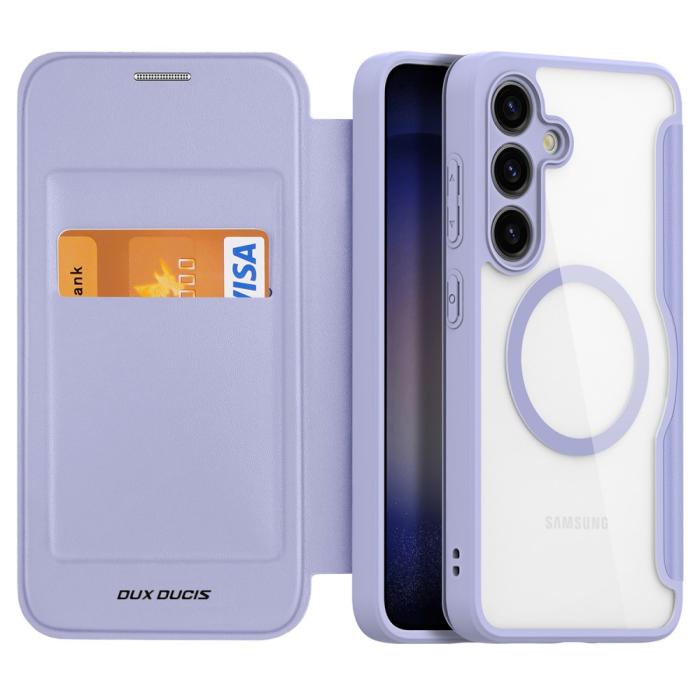 Bild 2, DUX DUCIS DUX DUCIS Galaxy S24 Plus Fodral MagSafe Skin X Pro Lila - Teknikhallen.se