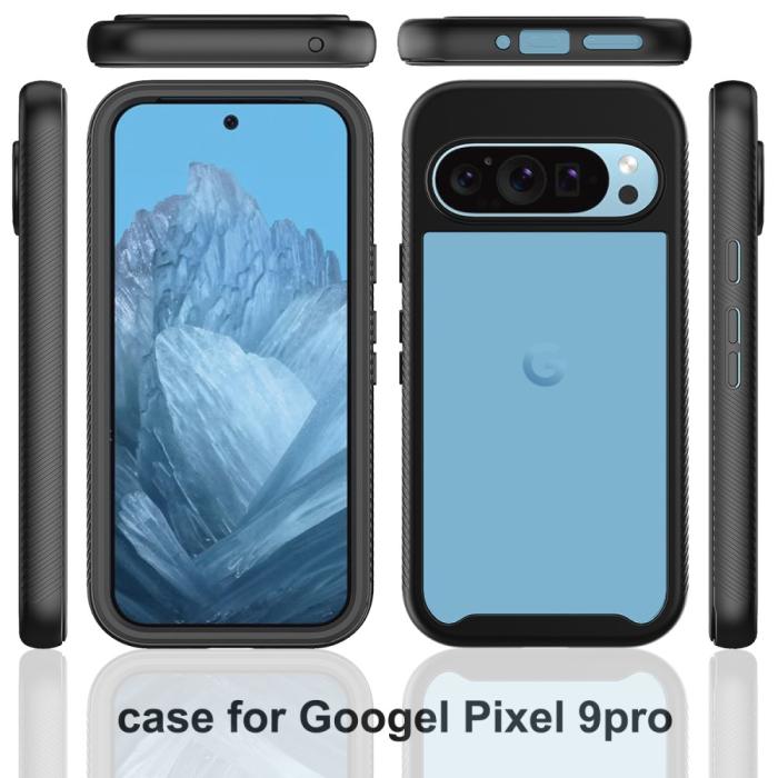 Bild 5,  Google Pixel 9/9 Pro Skal 360 Defense Svart - Teknikhallen.se