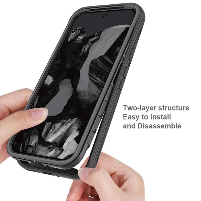 Bild 2,  Google Pixel 9 Pro XL Skal 360 Defense Svart - Teknikhallen.se