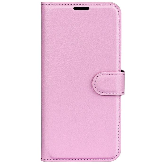 Bild 2,  Sony Xperia Pro-I Fodral Litchi Textur Ljus Rosa - Teknikhallen.se