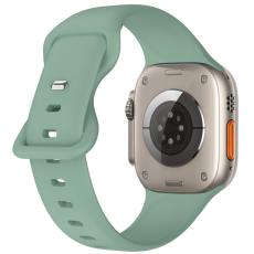ColorPop Silikon Armband Butterfly Apple Watch 42/41/40/38 mm (M/L) Tallgr&ouml;n - Teknikhallen.se