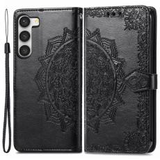  Samsung Galaxy S23 Fodral Mandala L&auml;der Svart - Teknikhallen.se
