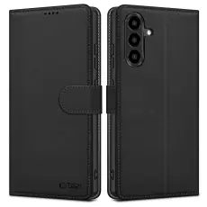 Tech-Protect Tech-Protect Samsung Galaxy A57 5G Fodral L&auml;der Svart - Teknikhallen.se