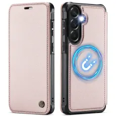 CASEME CASEME Samsung Galaxy A18/A17/A16/A26 Skal RFID Pl&aring;nbok Ros&eacute;guld - Teknikhallen.se
