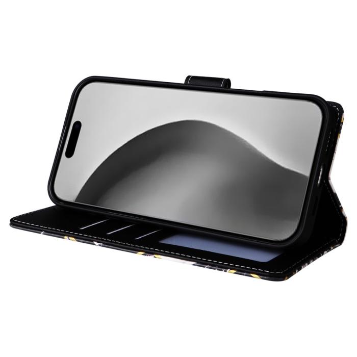 Bild 3,  iPhone 16 Pro Max Fodral Marmor Tryck Svart - Teknikhallen.se