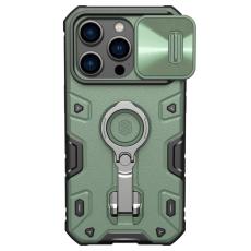 NILLKIN NILLKIN iPhone 14 Pro Max Skal CamShield Armor Pro Gr&ouml;n - Teknikhallen.se