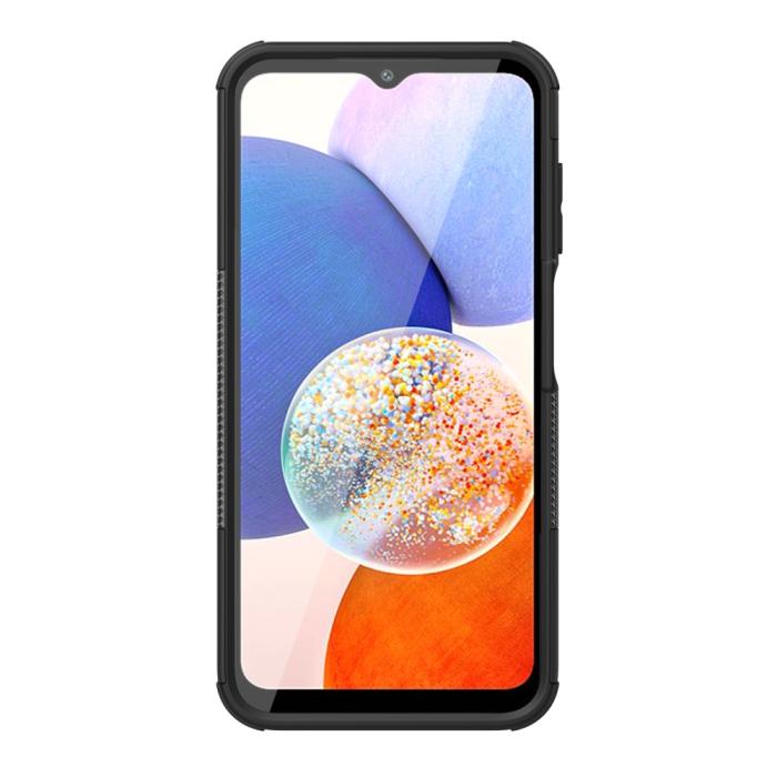 Bild 6,  Samsung Galaxy A15 4G/5G Ultimata Stöttåligt med Stöd Svart - Teknikhallen.se