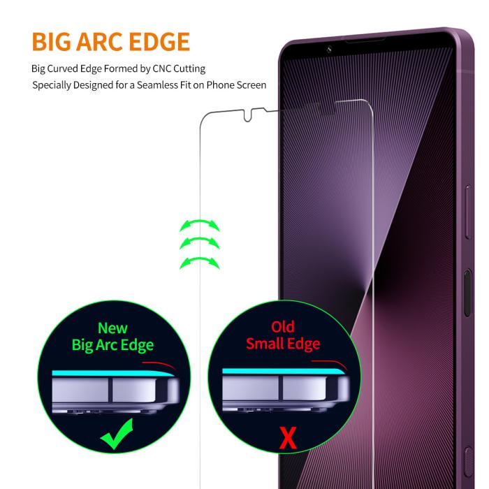 Bild 4, ENKAY ENKAY Sony Xperia 1 VII 2-PACK Skärmskydd Härdat Glas - Teknikhallen.se