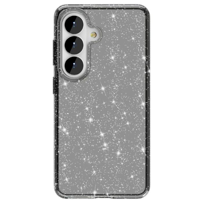 Bild 2,  Samsung Galaxy S26 Plus Skal Glitter TPU Svart - Teknikhallen.se