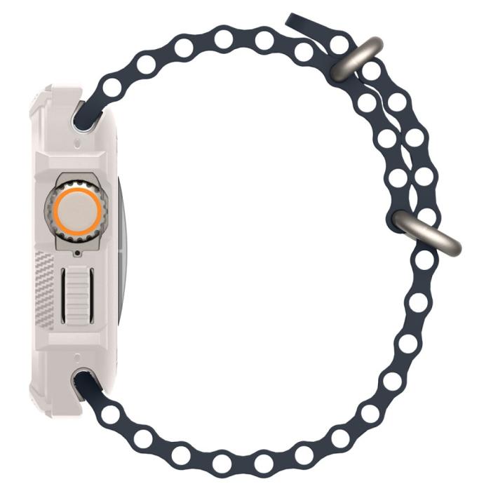 Bild 6, Spigen Spigen Apple Watch Ultra 49 mm Skal Rugged Armor Dune Beige - Teknikhallen.se