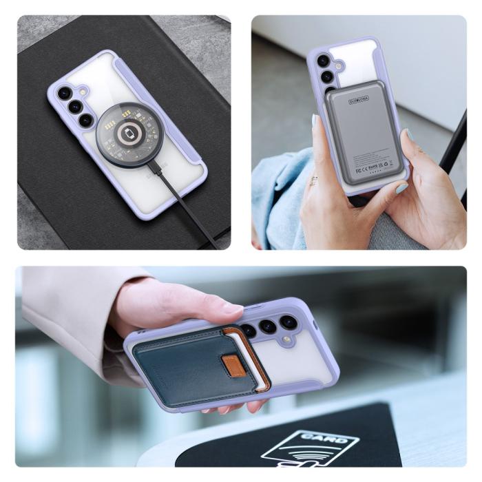 Bild 5, DUX DUCIS DUX DUCIS Galaxy S24 Plus Fodral MagSafe Skin X Pro Lila - Teknikhallen.se