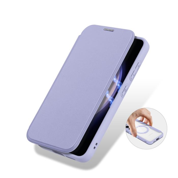 Bild 6, DUX DUCIS DUX DUCIS Galaxy S24 Plus Fodral MagSafe Skin X Pro Lila - Teknikhallen.se