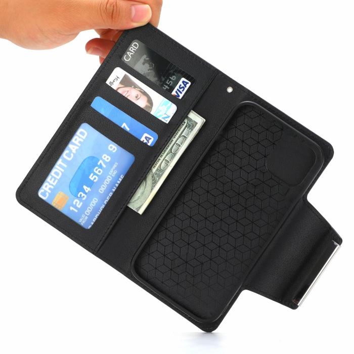 Bild 6,  iPhone 15 Plus 2in1 Magnet Fodral Svart - Teknikhallen.se