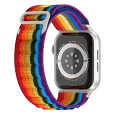 ColorPop Apple Watch 38/40/41/42 mm Armband Alpine Pro Loop Rainbow - Teknikhallen.se