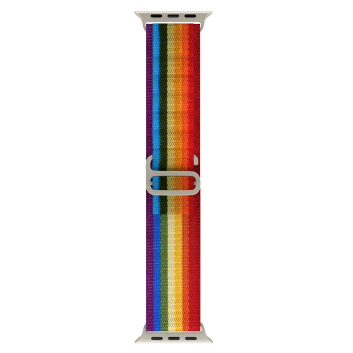 Bild 3, ColorPop Apple Watch 38/40/41/42 mm Armband Alpine Pro Loop Rainbow - Teknikhallen.se