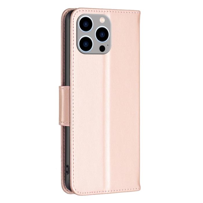 Bild 3,  iPhone 15 Pro Max Fodral Med Fjäril Tryck Roséguld - Teknikhallen.se