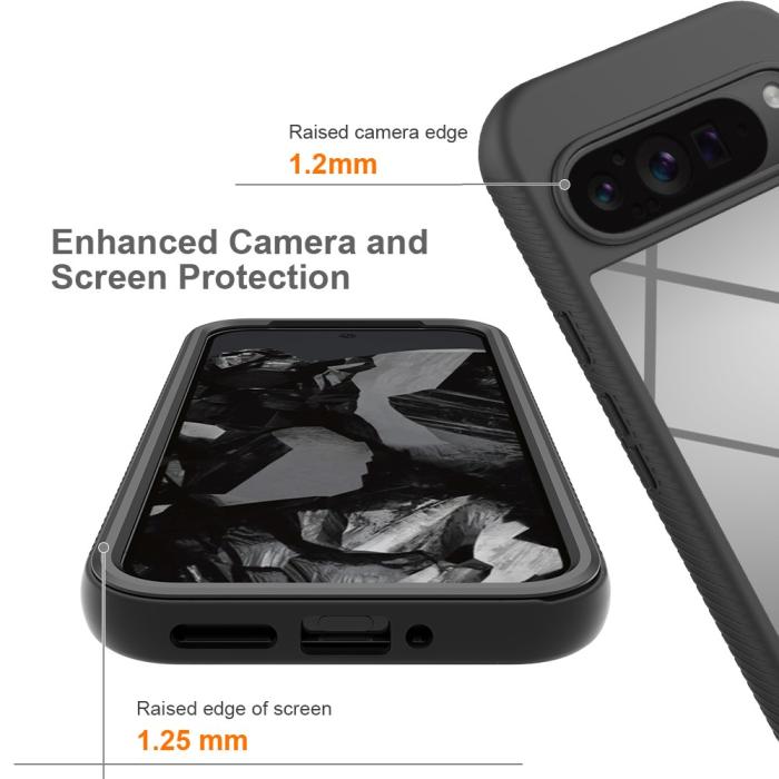 Bild 3,  Google Pixel 9 Pro XL Skal 360 Defense Svart - Teknikhallen.se