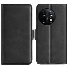  OnePlus 11 5G Fodral Magnetisk St&auml;ngning Svart - Teknikhallen.se