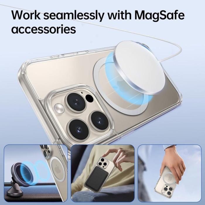 Bild 6, Tech-Protect Tech-Protect 2-PACK Magnetisk MagSafe Ring Silver - Teknikhallen.se