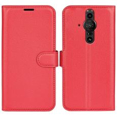  Sony Xperia Pro-I Fodral Litchi Textur R&ouml;d - Teknikhallen.se