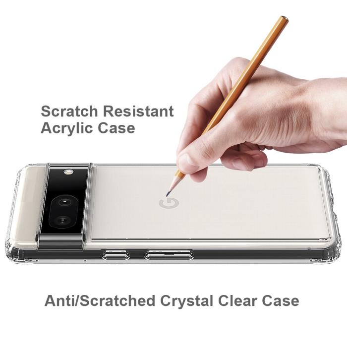 Bild 5,  Google Pixel 7 Skal Akryl/TPU Transparent - Teknikhallen.se