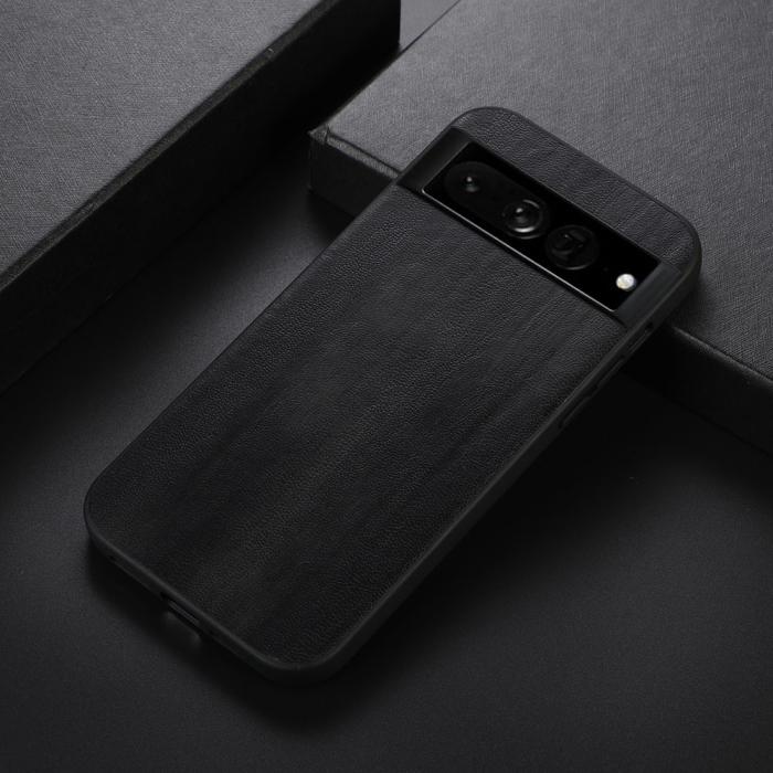 Bild 2,  Google Pixel 7 Pro Skal Läderbelagt Svart - Teknikhallen.se
