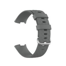  Armband Fitbit Charge 3 / 4 Gr&aring; - Teknikhallen.se