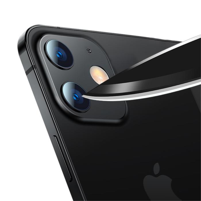Bild 3,  iPhone 12 / 12 Mini - MOCOLO Linsskydd I Härdat Glas - Teknikhallen.se