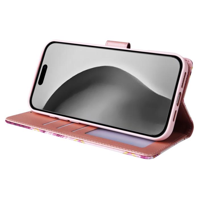 Bild 3,  iPhone 16 Pro Max Fodral Marmor Tryck Rosa - Teknikhallen.se