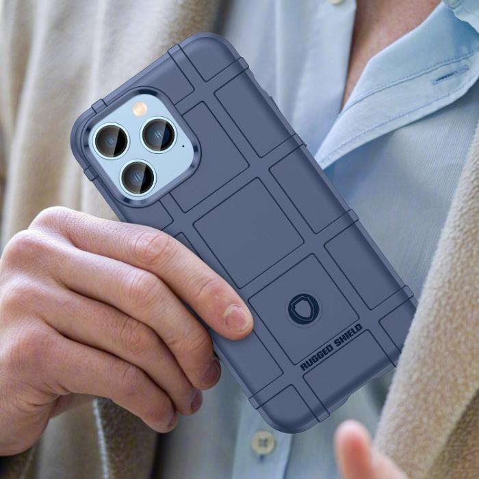 Bild 6,  iPhone 14 Plus Skal Robust Blå - Teknikhallen.se