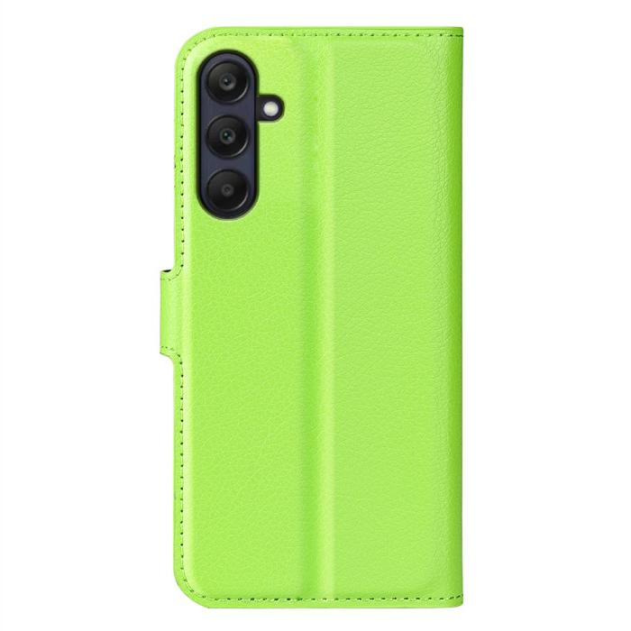 Bild 6,  Samsung Galaxy A16 / A26 5G Fodral Litchi Läder Textur Grön - Teknikhallen.se