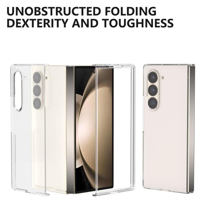 Bild 2,  Galaxy Z Fold 6 Skal Transparent - Teknikhallen.se
