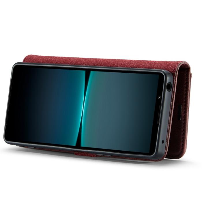 Bild 3, DG.MING DG.MING Sony Xperia 1 V 2in1 Magnet Fodral / Skal Röd - Teknikhallen.se