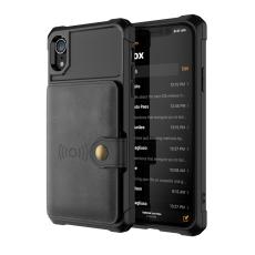  iPhone XR - Skal Med Magnetiskt Pl&aring;nbok - Svart - Teknikhallen.se