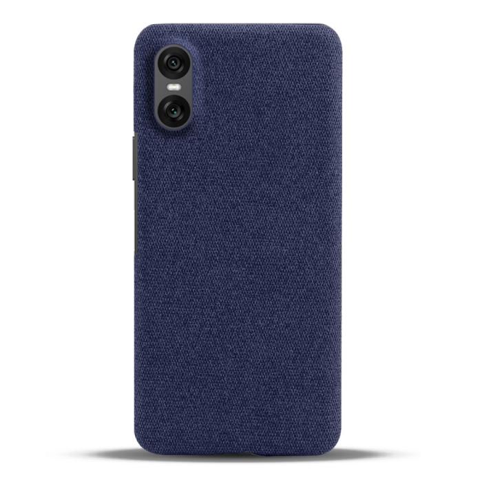 Bild 3,  Sony Xperia 10 VII Skal Tygbelagt Blå - Teknikhallen.se
