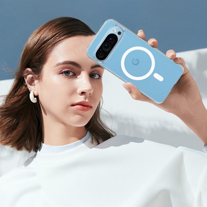 Bild 3,  Google Pixel 9 Pro XL Skal MagSafe TPU/Akryl Transparent - Teknikhallen.se