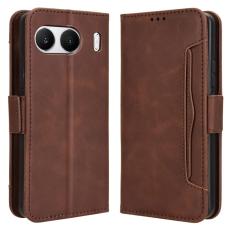  OnePlus Nord 4 Fodral Med Avtagbart Kortfodral Brun - Teknikhallen.se