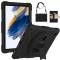  Galaxy Tab A8 Skal Hybrid Shockproof Kickstand Svart - Teknikhallen.se