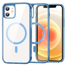 ColorPop ColorPop iPhone 12/12 Pro Skal CH MagSafe Transparent/M&ouml;rk Bl&aring; - Teknikhallen.se