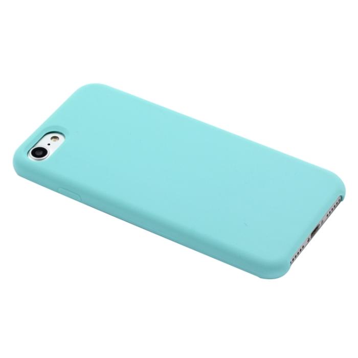 Bild 5,  iPhone 7/8/SE Skal Liquid Silikon Ljus Blå - Teknikhallen.se