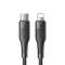 JOYROOM Joyroom 20W 1.2m Lightning - USB-C PD Snabbladdare - Svart - Teknikhallen.se