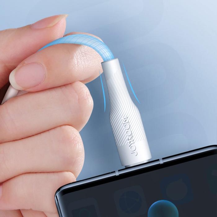 Bild 4, JOYROOM Joyroom 1.2m 60W 3A USB-C - USB-C PD Snabbladdare - Svart - Teknikhallen.se