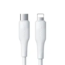 JOYROOM Joyroom 20W 1.2m Lightning - USB-C PD Snabbladdare - Vit - Teknikhallen.se