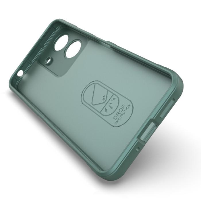 Bild 3,  Xiaomi Redmi 13C 4G Skal Magic Shield Grön - Teknikhallen.se
